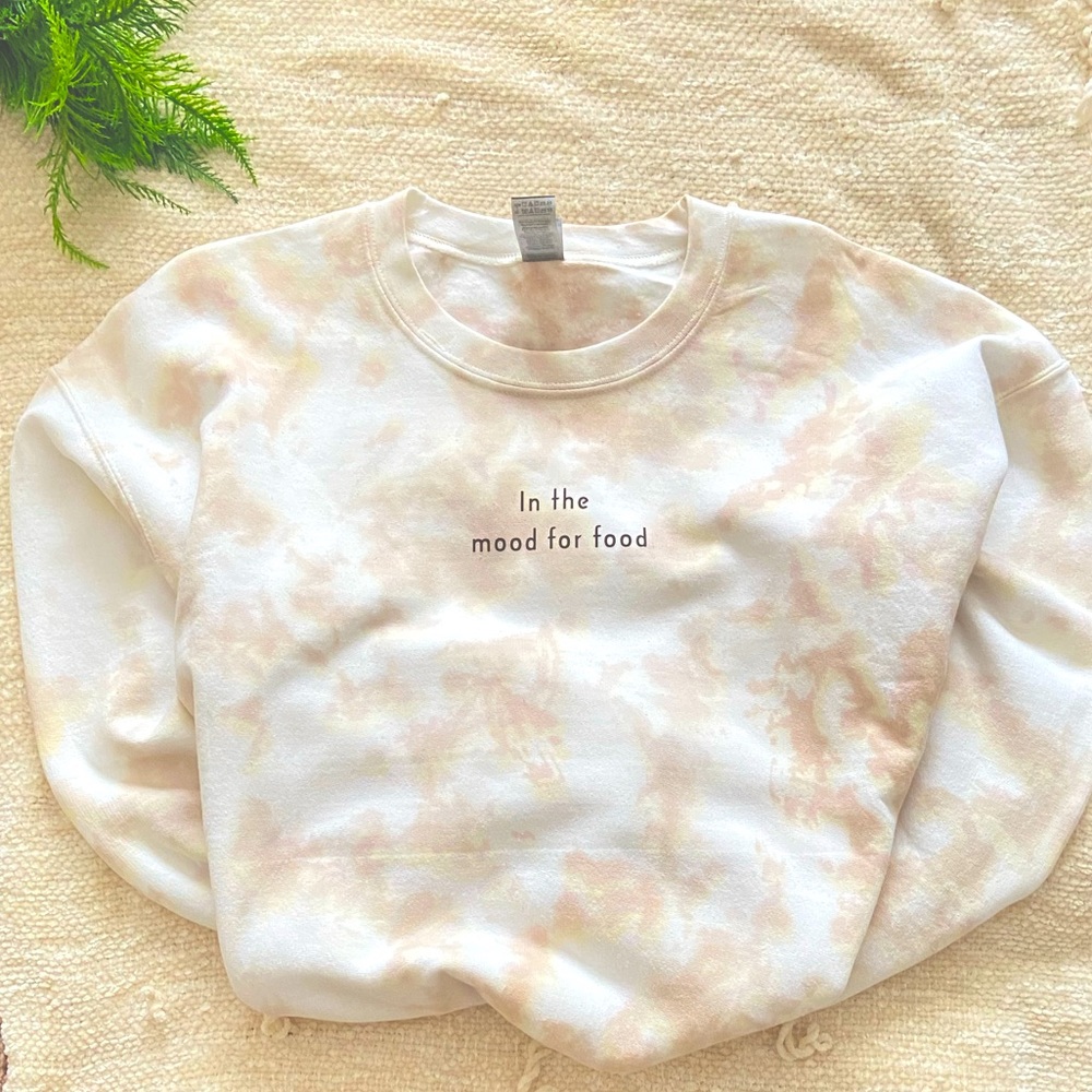 CHANYWOO Mood for food Unisex Crewneck Sweatshirt